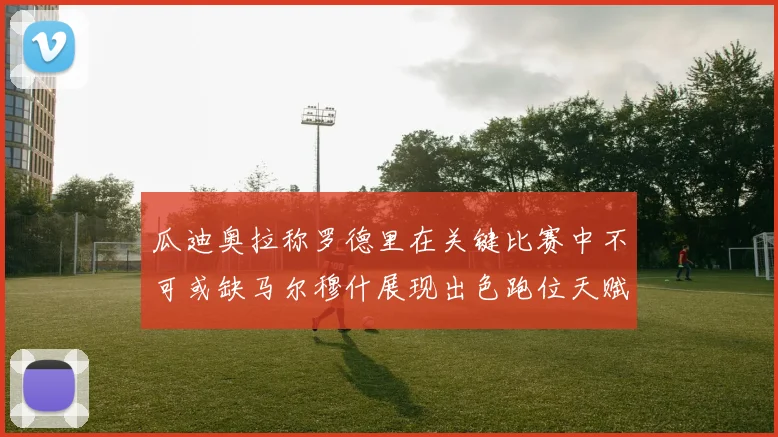 瓜迪奥拉称罗德里在关键比赛中不可或缺马尔穆什展现出色跑位天赋